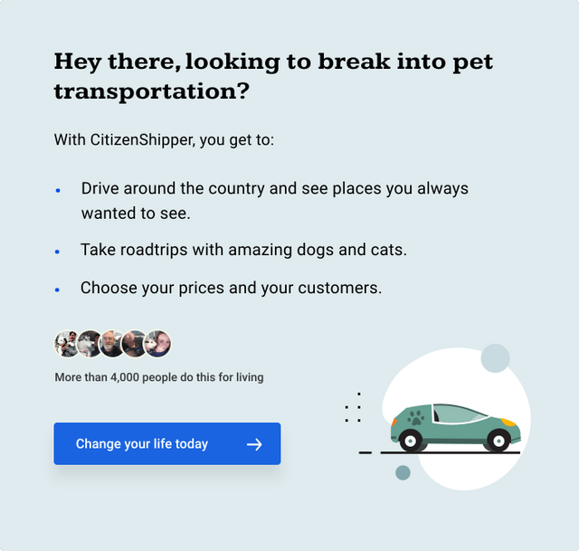 Get Paid to Drive with CitizenShipper
