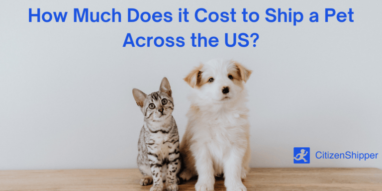 shipping, pet, cost, across, US