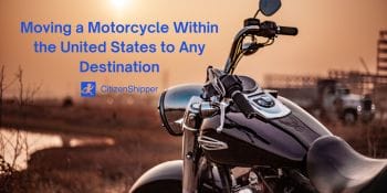 Motorcycle relocation within the United States.